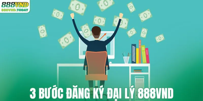3 bước đăng ký đại lý 888VND