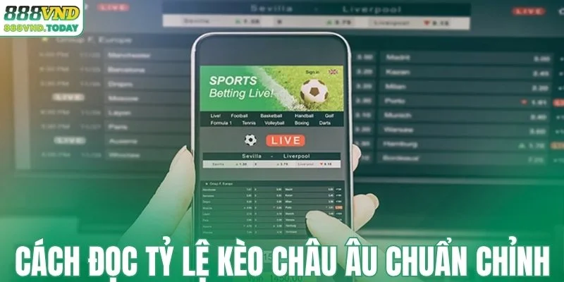 Cách đọc tỷ lệ kèo châu Âu chuẩn chỉnh