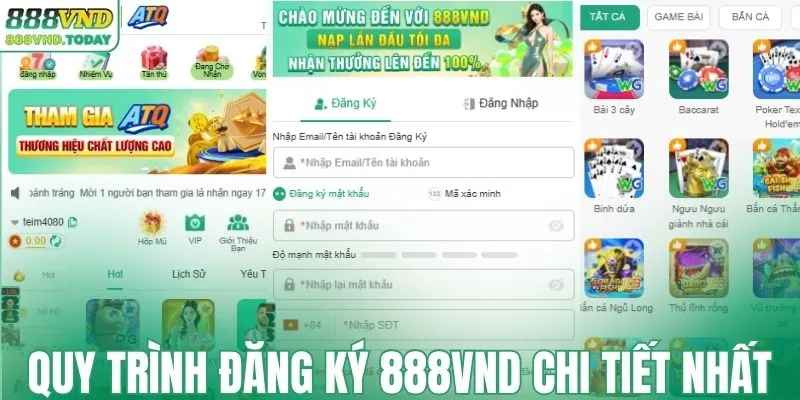 Quy trình đăng ký 888VND chi tiết nhất